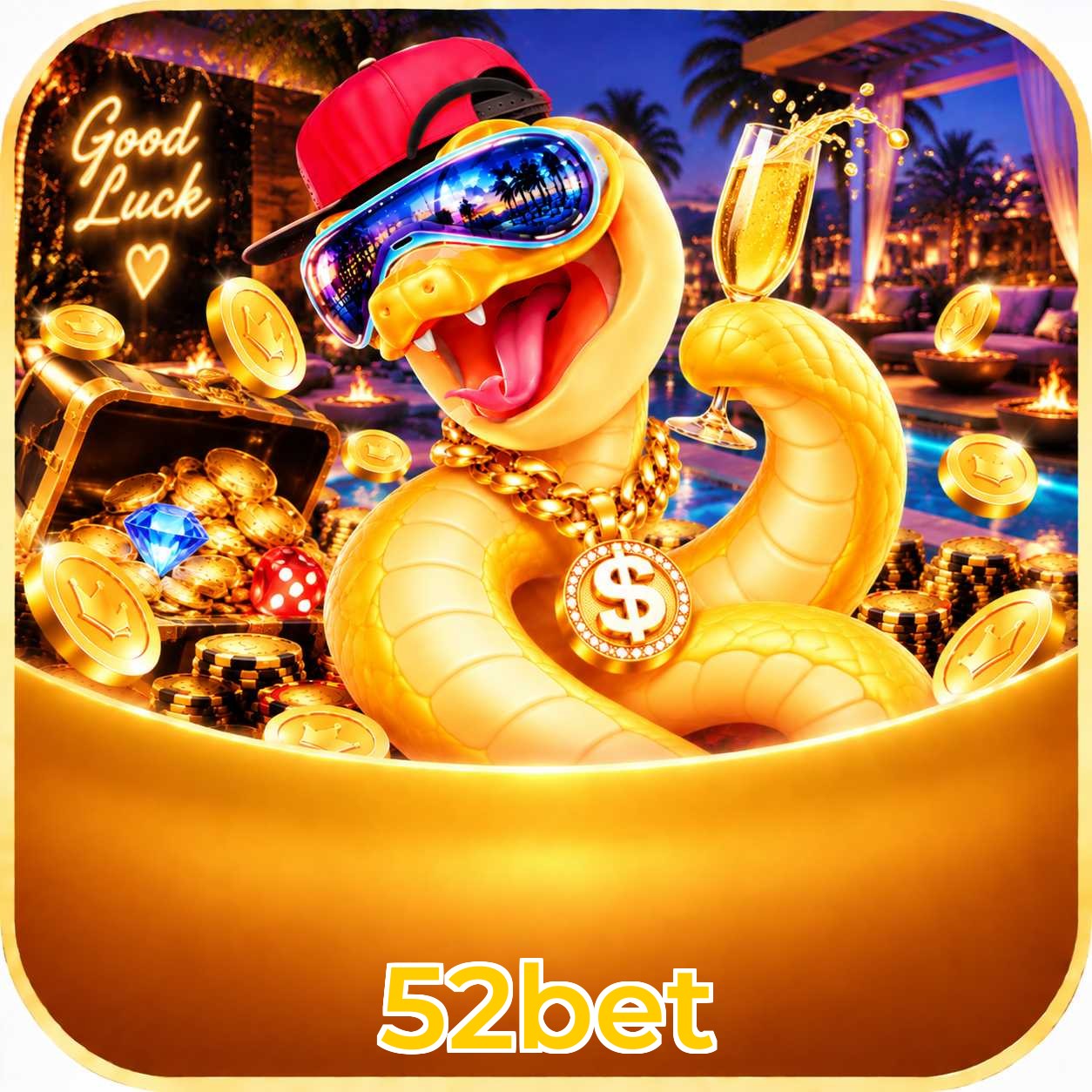 52bet Telegram Stats